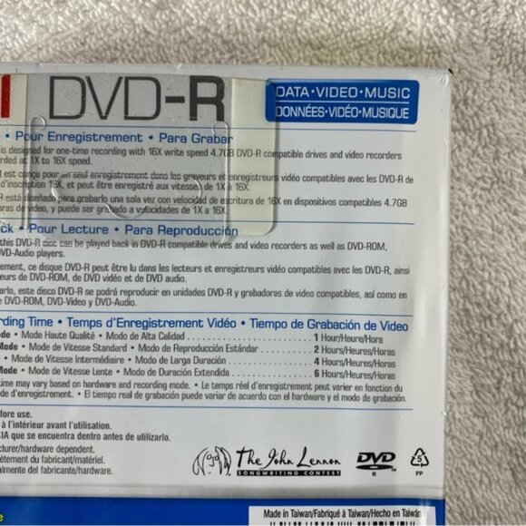 Vintage Maxell DVD-R Write Once Single Sided 4.7GB 120 Min 5 Pack Blank Discs - Picture 7 of 10